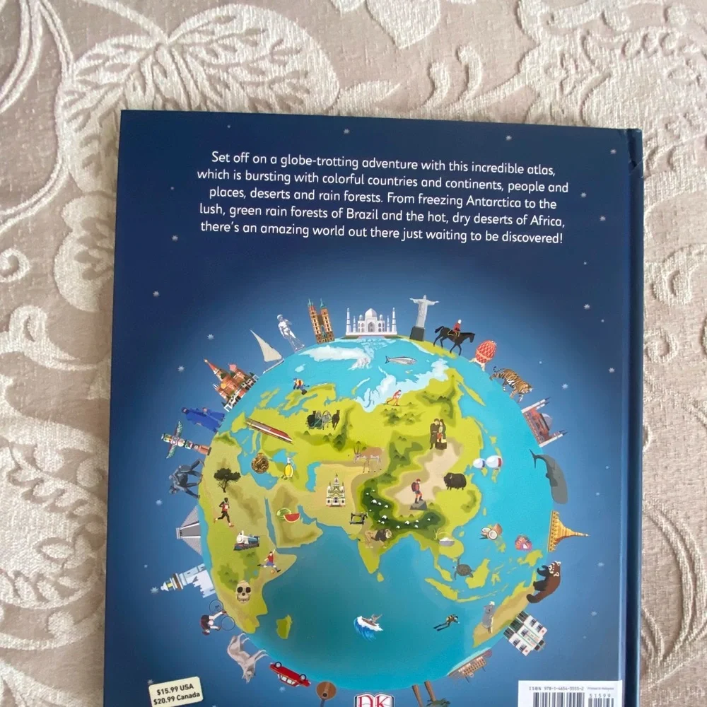 Children’s illustrated Atlas - Picture 3 of 7